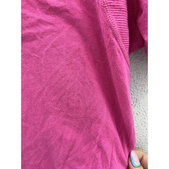 Womens Michael Carrie Shirt Size Small Pink Short Sleeve - Picture 9 of 12